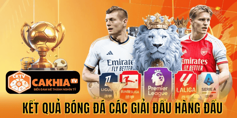 Cập nhật kết quả đầy đủ mọi giải đấu từ Châu Á sang Châu Âu